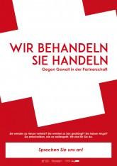 Poster häusliche Gewalt - Betroffene Poster häusliche Gewalt - Betroffene