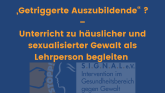 S.I.G.N.A.L. Lehrendenfortbildung S.I.G.N.A.L. Lehrendenfortbildung