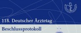 Titelbild 115. Ärztetag Beschlüsse Titelbild 115. Ärztetag Beschlüsse